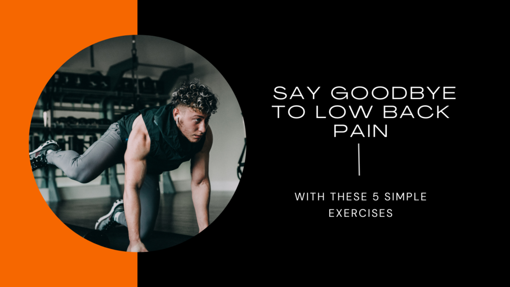 man in quadruped position doing hip abduction exercise